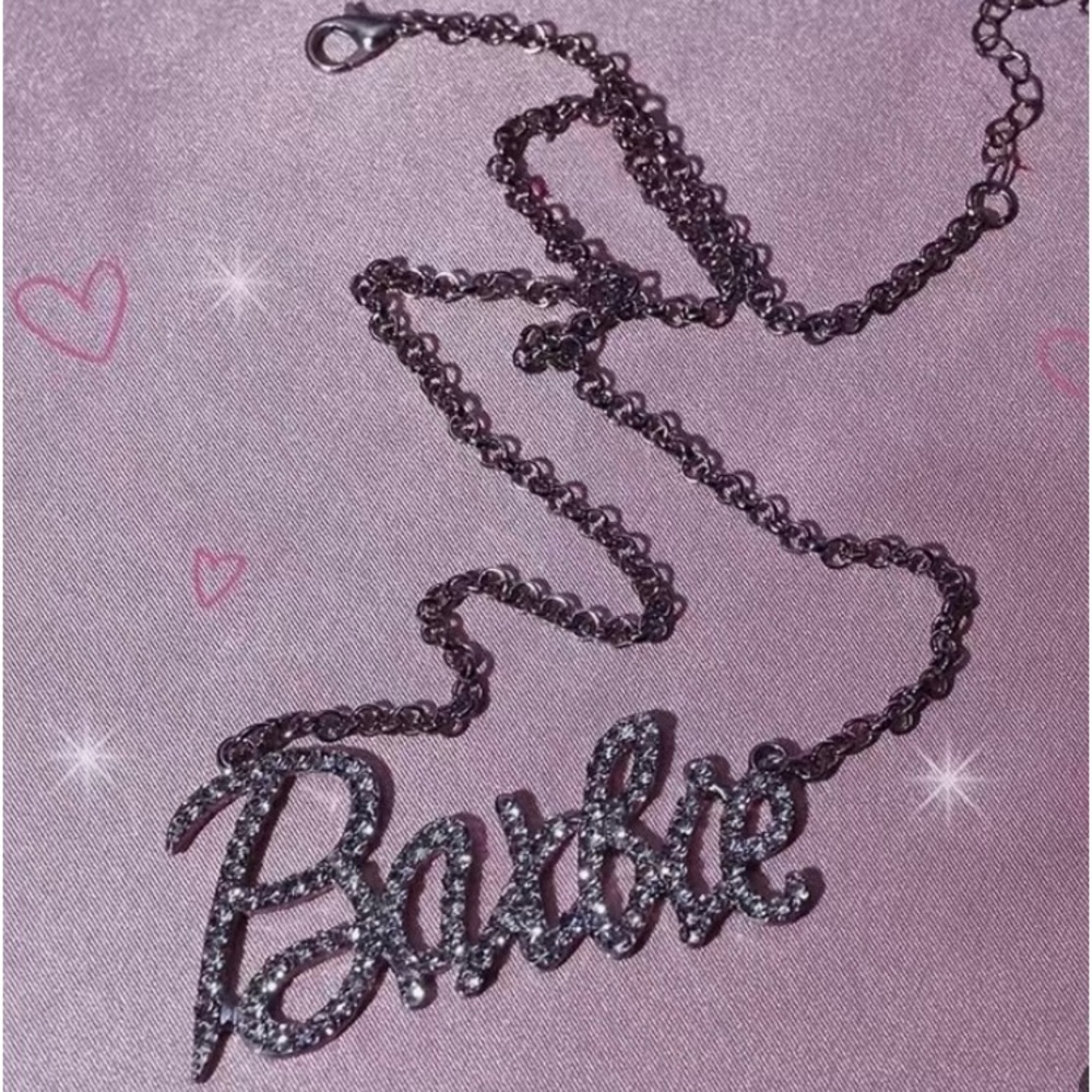 Barbie | New Y2K Style Rhinestone Chain Necklace